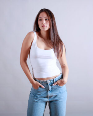 TANK TOP LARGO BLANCO