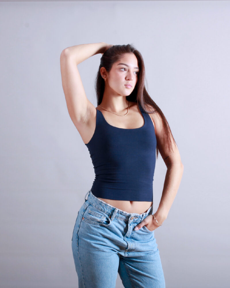 TANK TOP LARGO AZUL - Image 2
