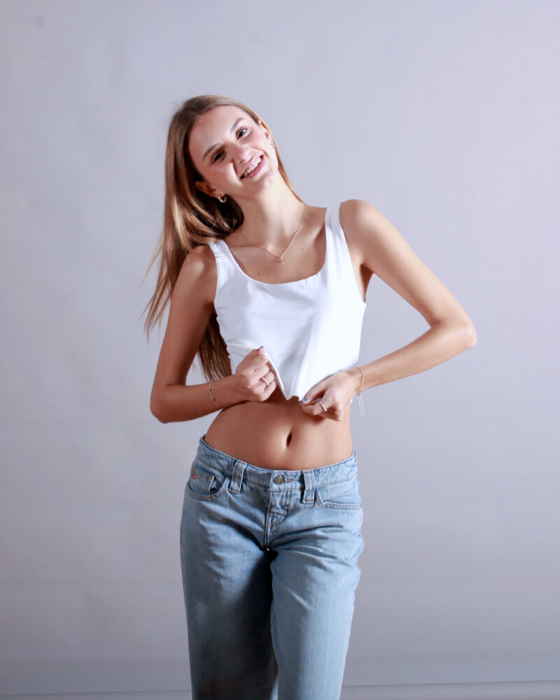 TANK TOP CORTO BLANCO - Image 4