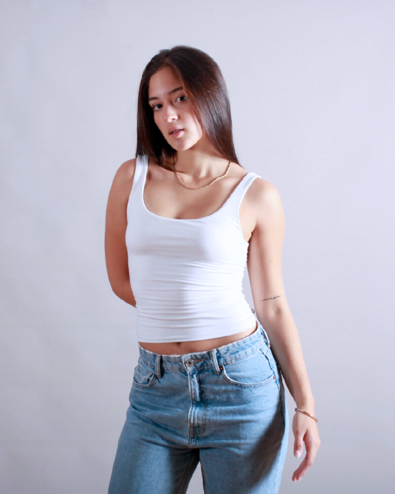 TANK TOP LARGO BLANCO - Image 5