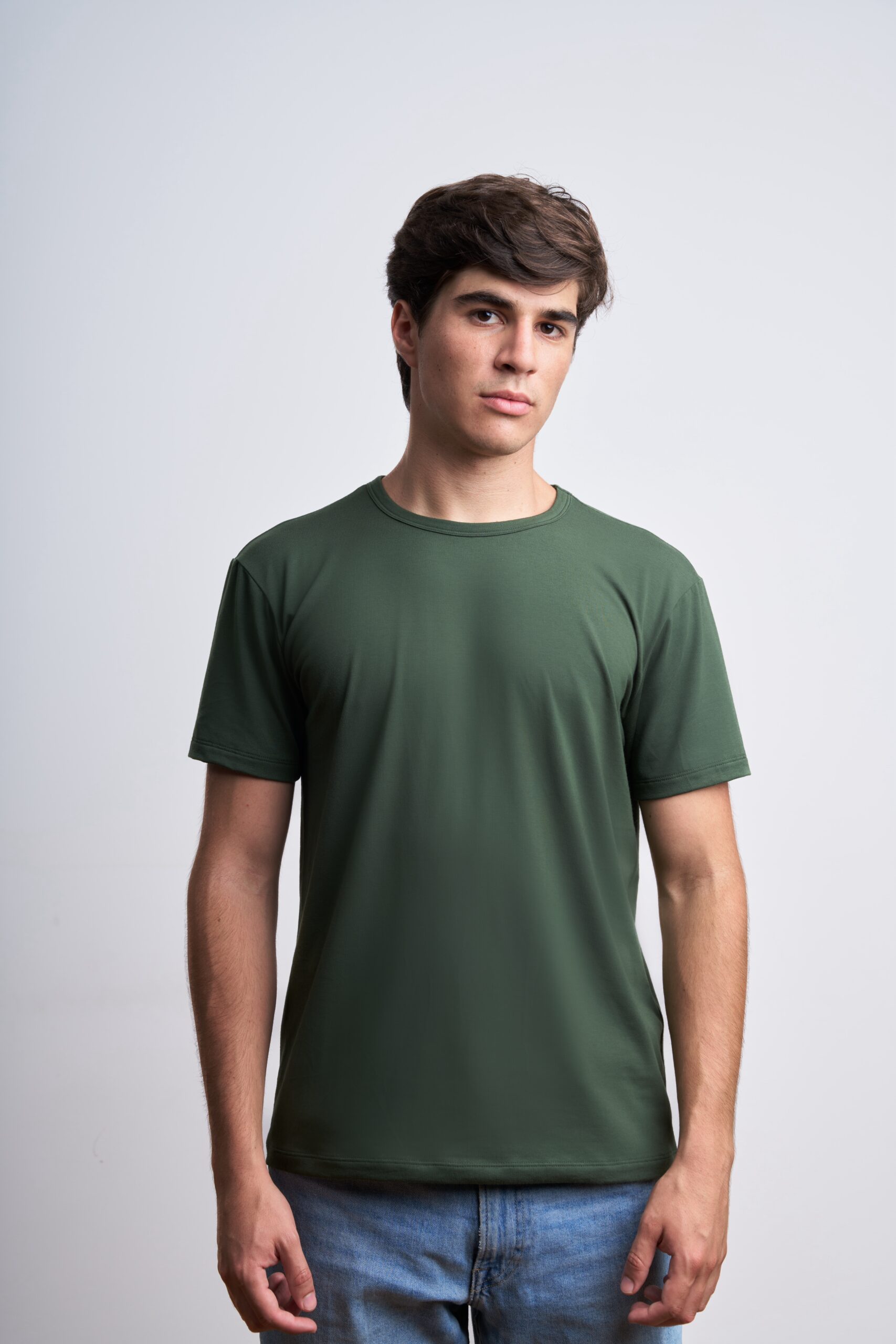 POLO MANGA CORTA VERDE - Imagen 2