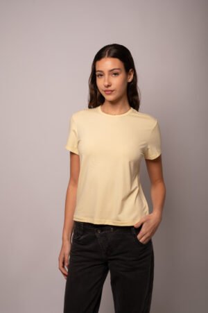 POLO MANGA CORTA AMARILLO