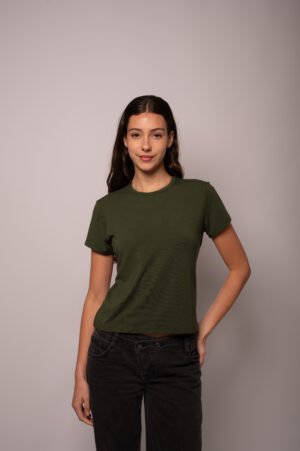 POLO MANGA CORTA VERDE